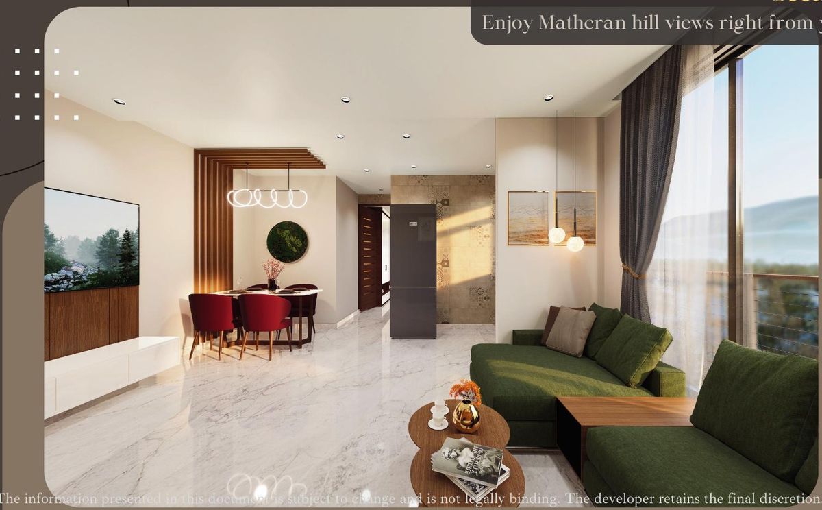 Living and dining interior